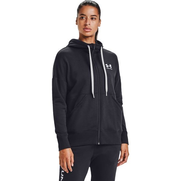 Rival Fleece FZ Hoodie, Black