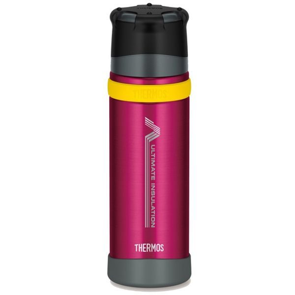 Termoska se šálkem do extrémních podmínek 500 ml, růžová