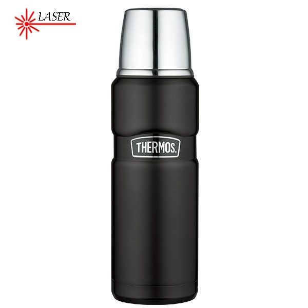 Termoska na nápoje 470 ml matně černá