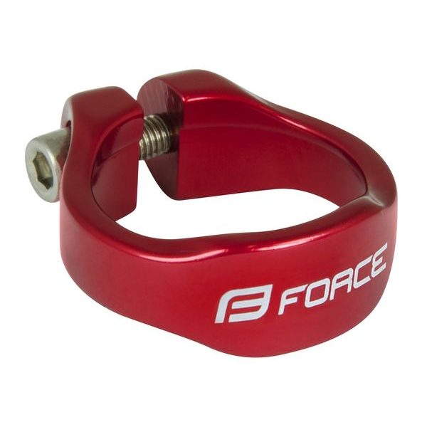 objímka na inbus 31,8mm Al, červená