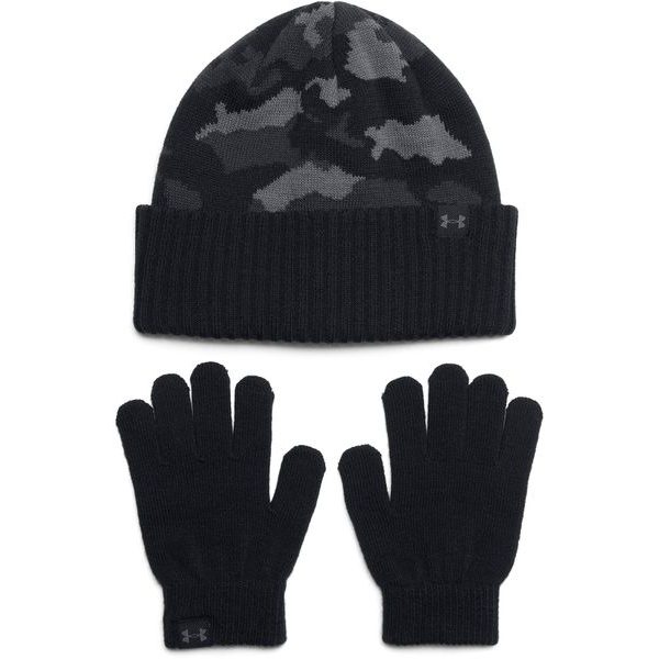 B Beanie/Glove Combo-BLK