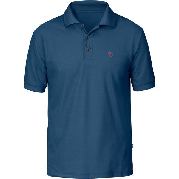 Crowley Pique Shirt M Uncle Blue