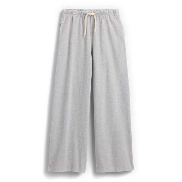 879366-02 Dětské kalhoty Relaxed Wide-Leg Šedá