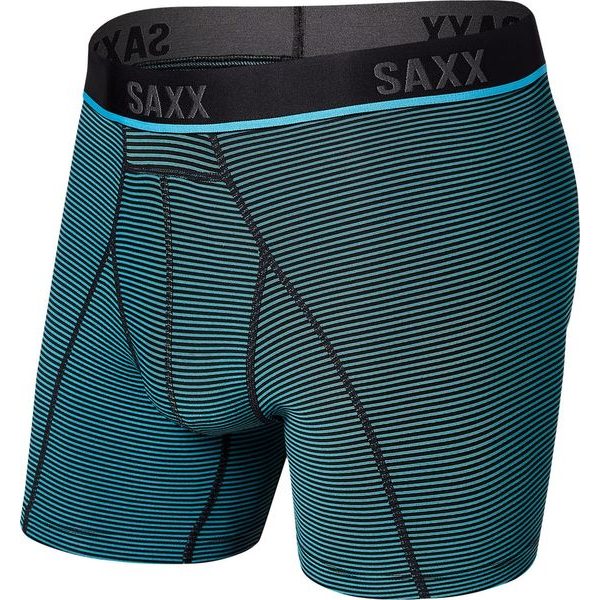 KINETIC HD BOXER BRIEF, cool blue feed stripe
