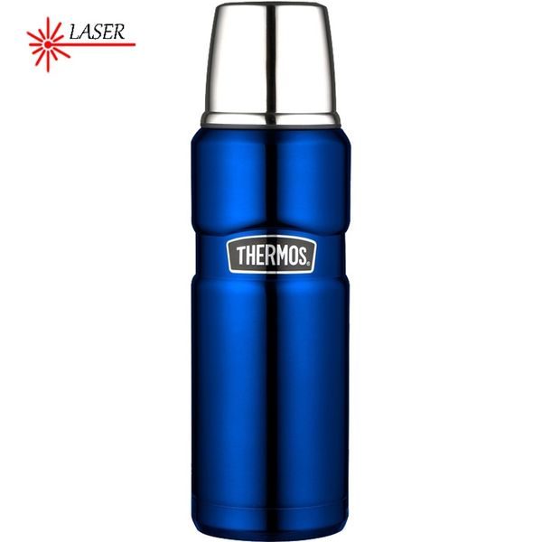 Termoska na nápoje 470 ml modrá