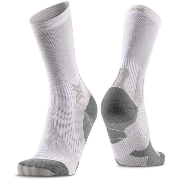 X-SOCKS RUN PERFORM CREW Arctic White/Pearl Grey
