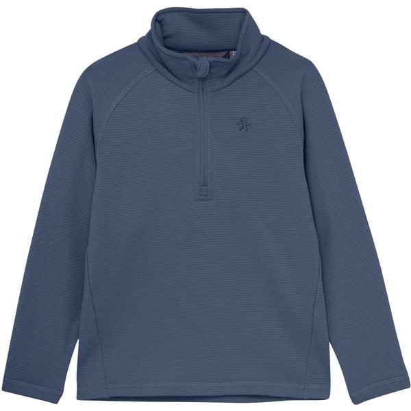 Fleece Pulli - Stretch-Vintage Indigo