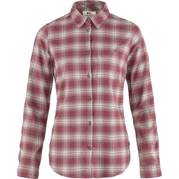 Övik Flannel Shirt W Mesa Purple-Fog