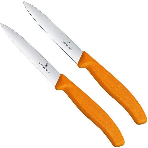 6.7796.L9B SwissClassic paring knife,10cm,1 wavy