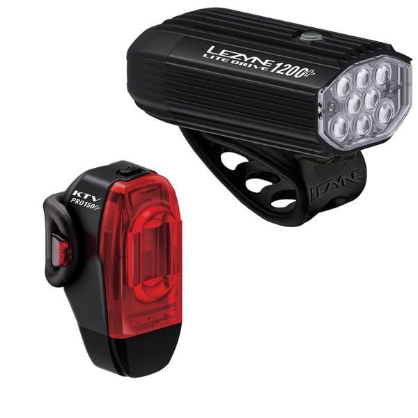 LITE DRIVE 1200+ / KTV DRIVE PRO+ PAIR SATIN BLACK / BLACK