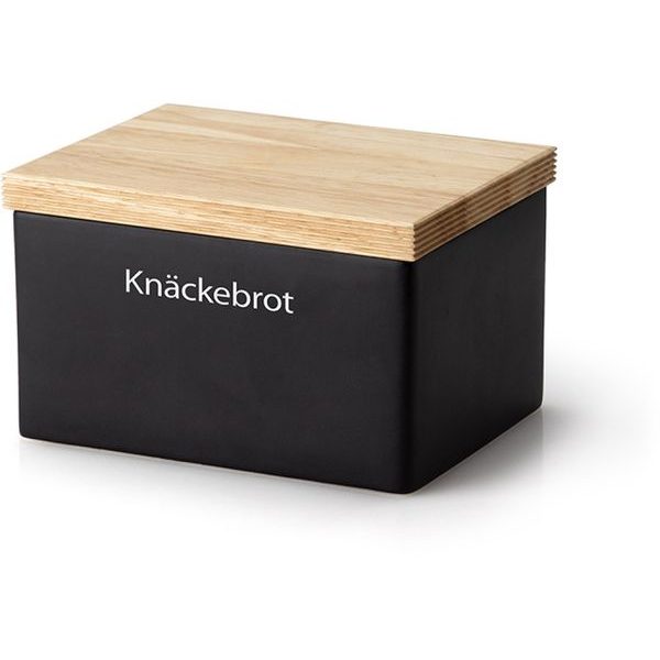 Dóza na knäckebroty černá