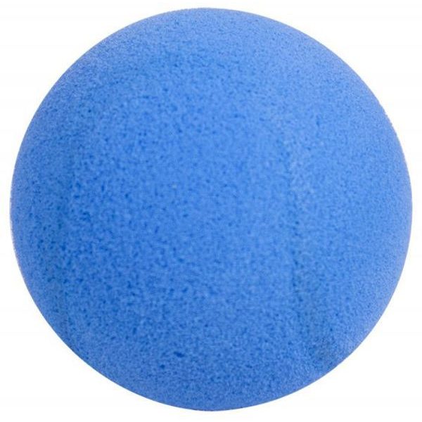 Míček SOFT molitanový s prolisem 7 cm - modrý