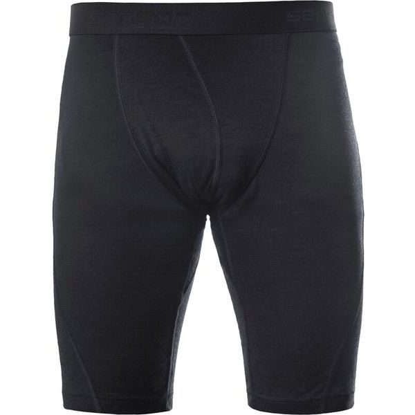MERINO AIR pánské trenky long černá
