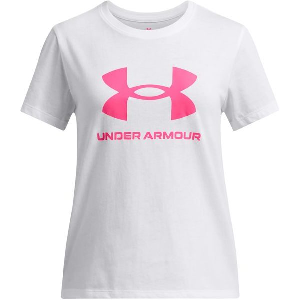UA BIG LOGO SS bílá