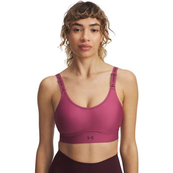 UA Infinity Mid 2.0 Bra-RED