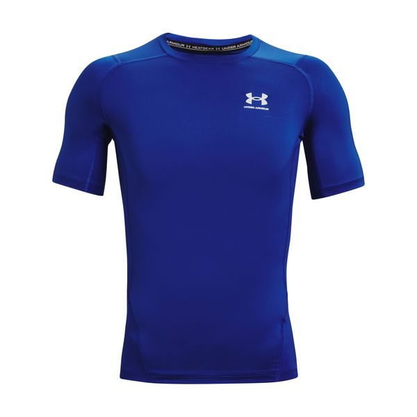 UA HG Armour Comp SS, Blue