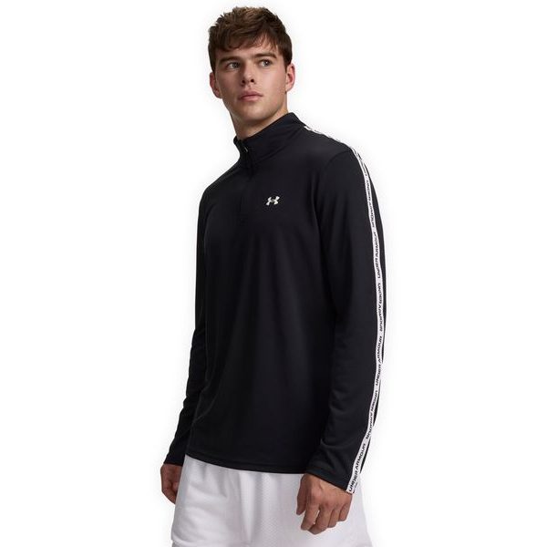 Tech Taping 1/2 Zip-BLK