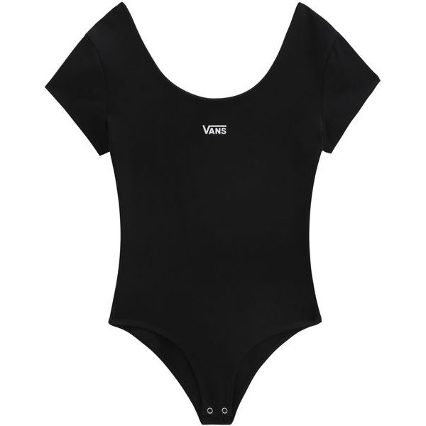 FLYING V CAP SLV BODY SUIT, black