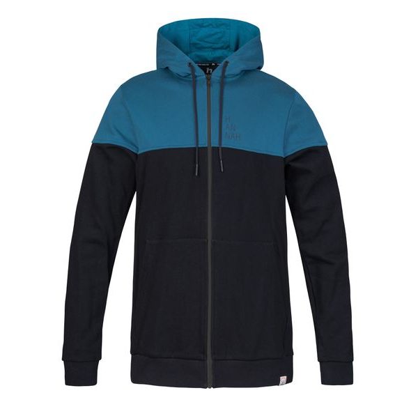 FEZCO HOODY, anthracite/dark denim