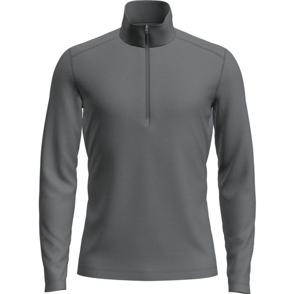 M 200 Oasis LS Half Zip GRITSTONE HTHR-013
