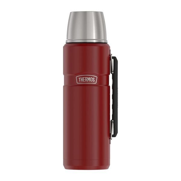 Termoska na nápoje s madlem 1200 ml rustic red