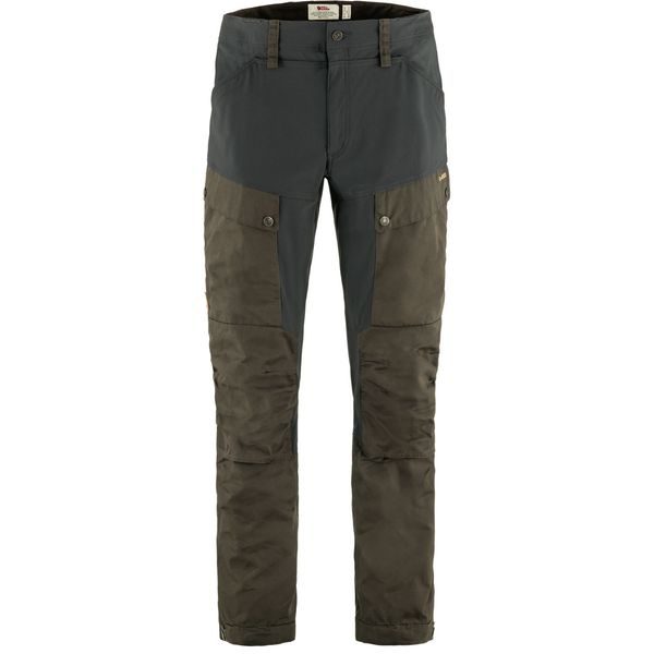 Keb Trousers M Dark Olive-Dark Grey