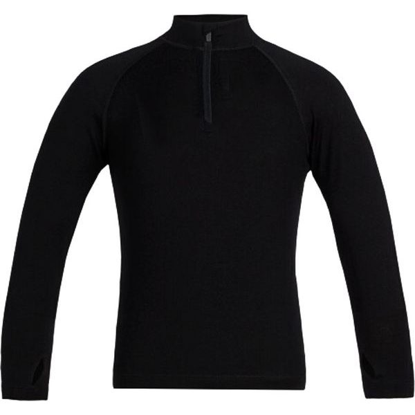 K 260 Tech LS Half Zip, BLACK