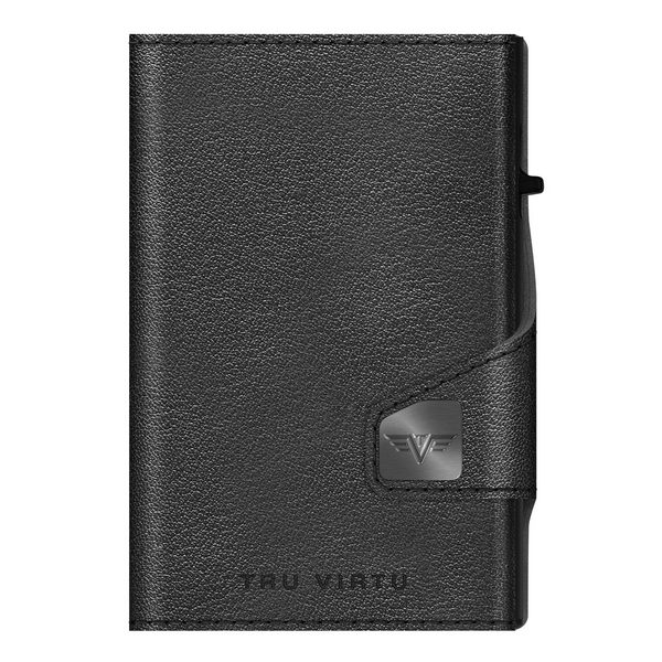 Twin Wallet Click & Slide - leath. Nappa Black