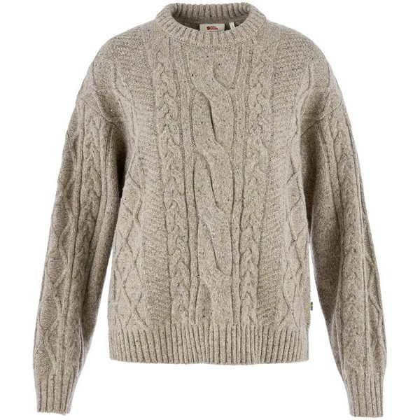 Övik Cable Knit W Fog