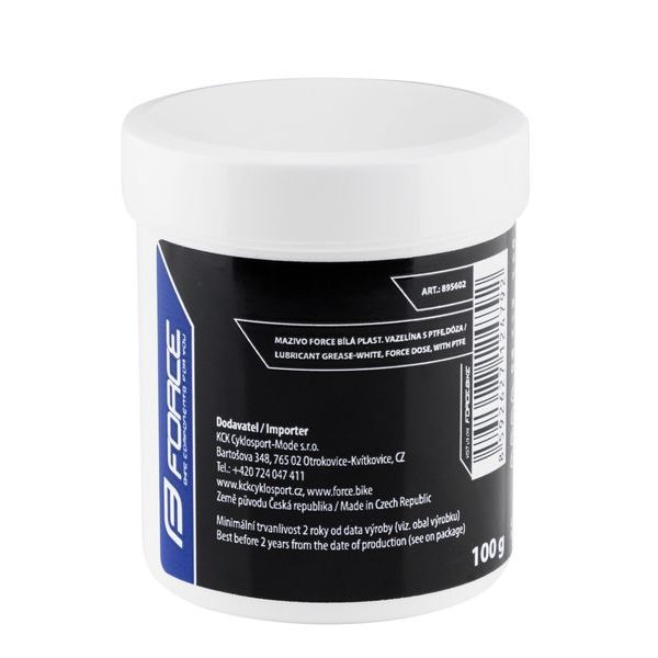 bílá plast. vazelína s PTFE,dóza 100g