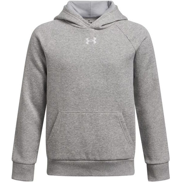 UA Rival Fleece Hoodie šedá