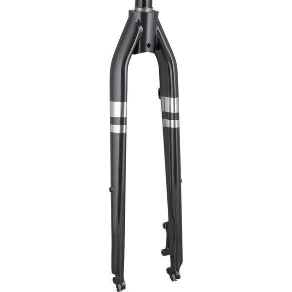 Trek 2021 Verve Steel 700c Disc Rigid Forks dinister black 199mm, 45mm