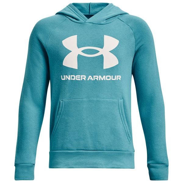 UA RIVAL FLEECE HOODIE, Blue