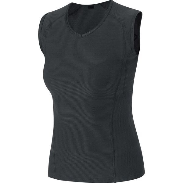 M Women Base Layer Sleeveless Shirt-black