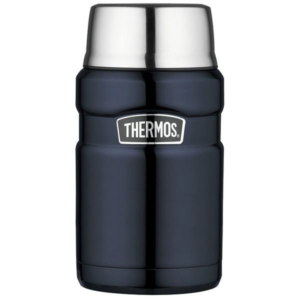 Termoska na jídlo se šálkem 710 ml tmavě modrá
