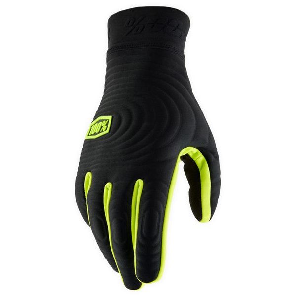 BRISKER XTREME Gloves Black/Fluo Yellow