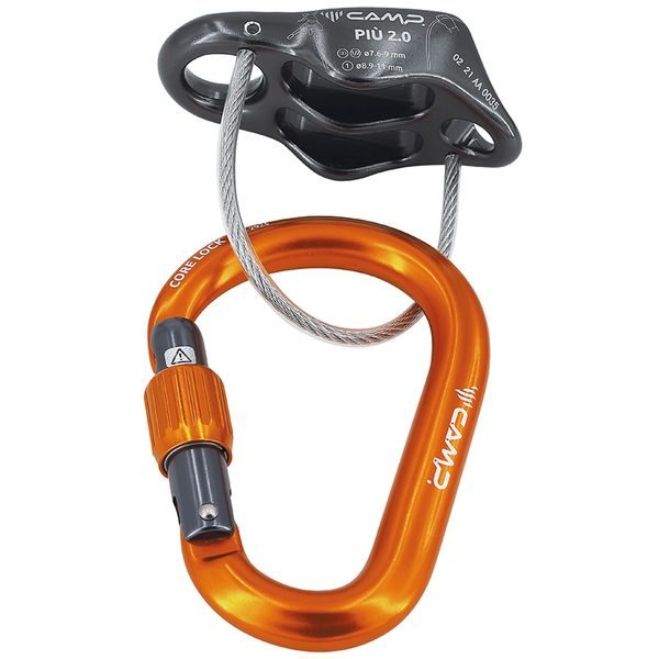 Piu 2.0 Belay Kit gun metal