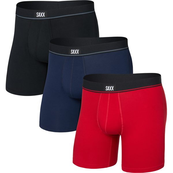 ESSENTIAL COTTON BB FLY 3PK, red/maritime/black