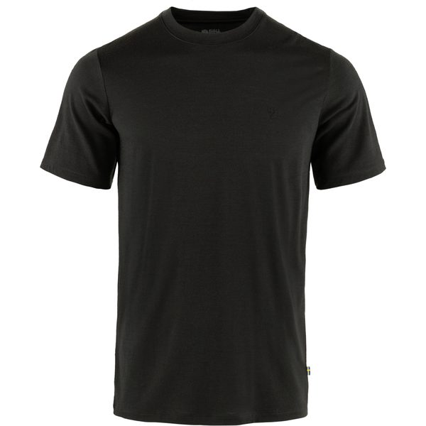 Abisko Wool SS M Black