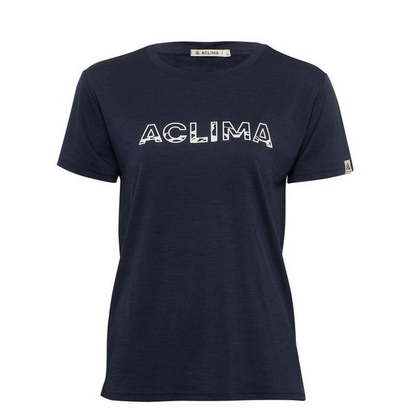 LightWool tee Logo M's Navy Blazer