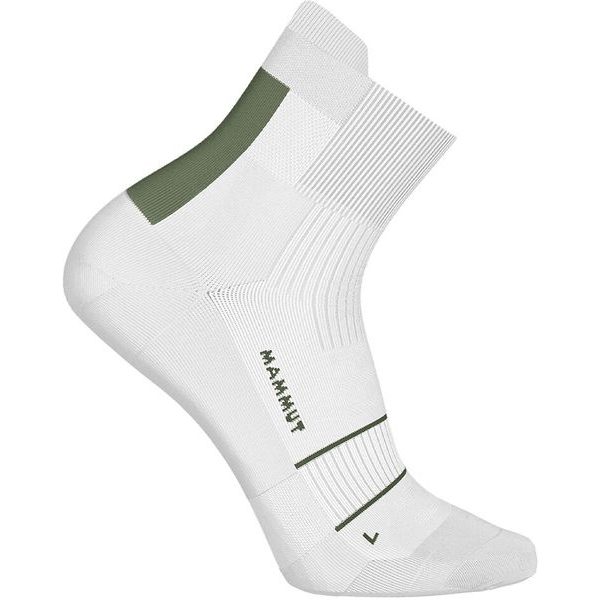 Trail Running Lightweight Merino Quarter Socks white-jade