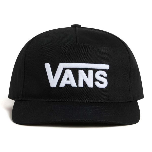 Drop V Logo Snapback Black