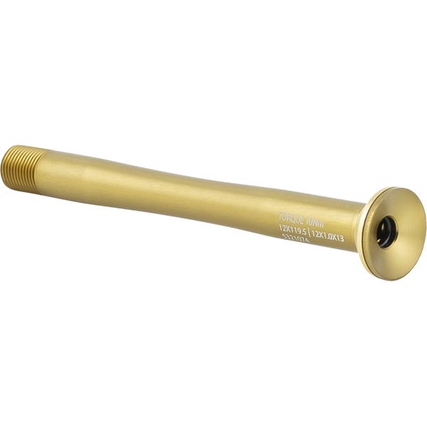 Skewer Bontrager Switch Lever Pro 12 x 119.5mm Gold Front