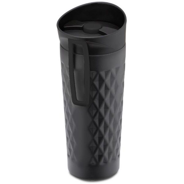 Termohrnek nerezový 400 ml černý