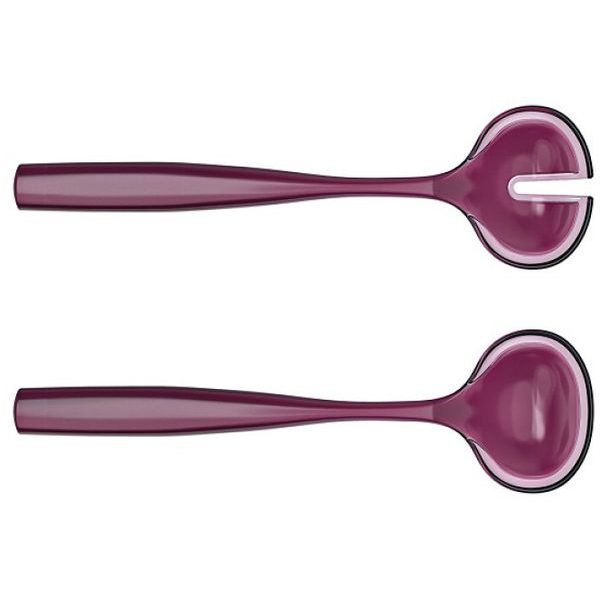 Dolce Vita Amethyst salad serving cutlery