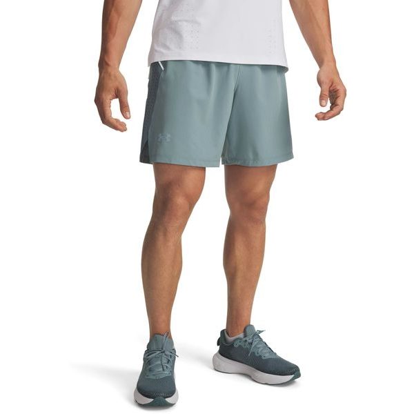 UA LAUNCH PRO 7'' SHORTS-GRN