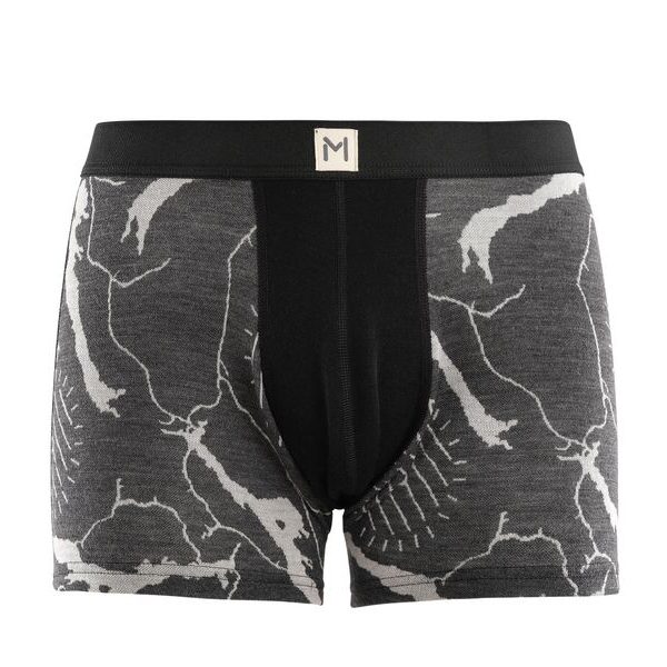 Lars Monsen boxer M's, Jet Black/Femunden Dark