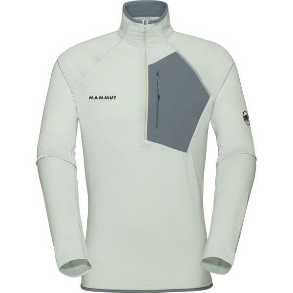 Aenergy Light ML Half Zip Pull Men sage-strata