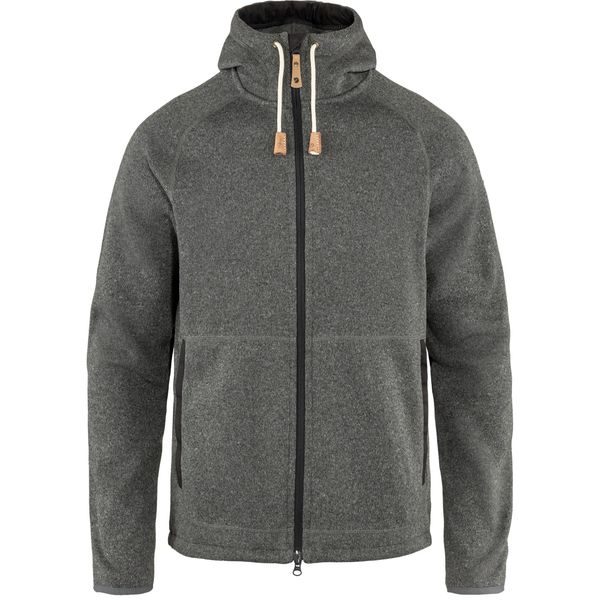 Övik Fleece Hoodie M Dark Grey