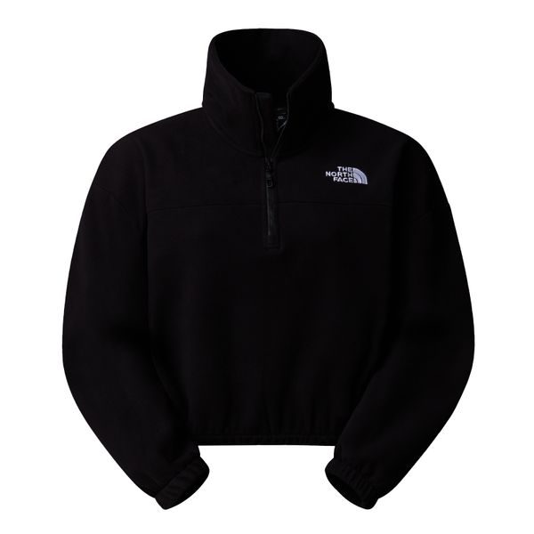 W 100 GLACIER HALF ZIP FLEECE, TNF BLACK